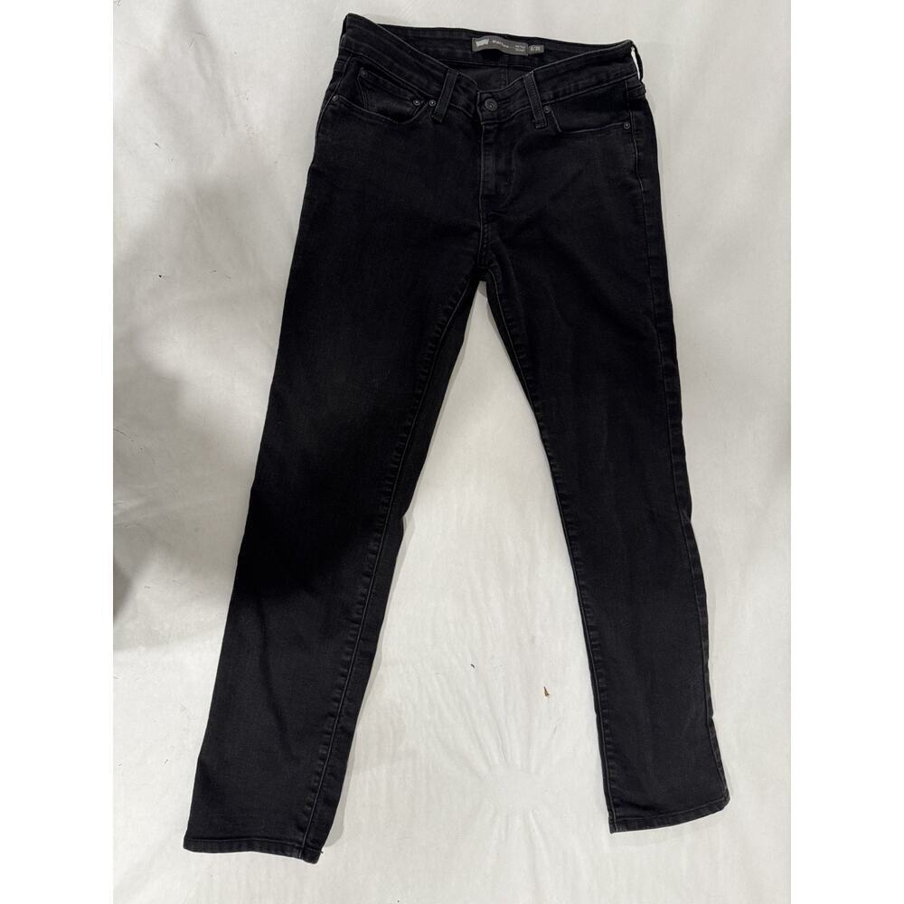 Levi's Slight Curve Mid-Rise Straight Jeans Rare Discontinued Style Circa 2010 6